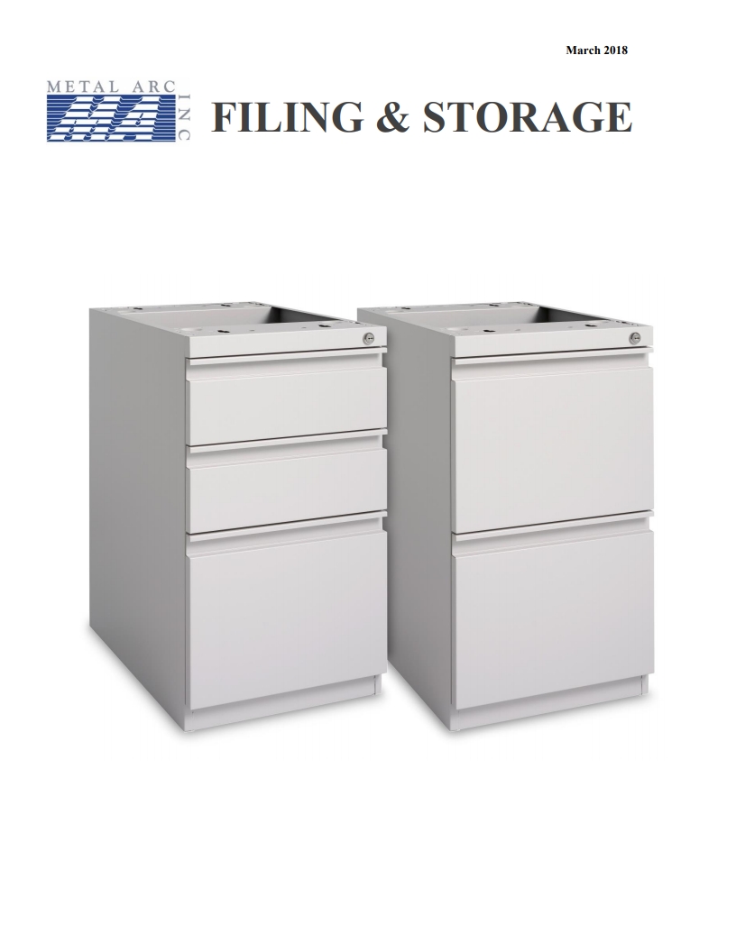 OFFICE FURNITURE FILING AND STORAGE CATALOG MARCH 2018
